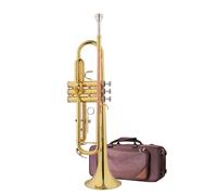 Trompeta Instrumento Musical Trompeta De Metal Profesional En Si Bemol Para Orquesta De Adultos(Nickel-plated)