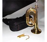 Trompeta Latón Con Bolsa Lacada Plata Niquelada Instrumentos Musicales Profesionales Bb Trompeta(Brass)