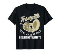 Trompeta Lidera Todo Lo Demás Acompaña Divertido Camiseta