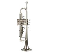 Trompeta Para Adultos Instrumento De Trompeta De Tres Tonos En Si Bemol Para Que Adultos Principiantes Toquen Instrumentos De Metal Profesionales(B)
