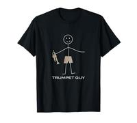 Trompeta para Hombre Divertido, trompetista para niño Camiseta