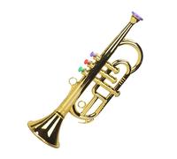 Trompeta para, Juguete Trompeta Musical | Instrumento de Latón, Cuerno de Trompeta Juguete para | Juguete de instrumento musical simulado, Aprendizaje Musical, Despertar Musical, para Sala