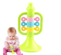 Trompeta para niños, juguetes de trompeta para niños - Juguete de trompeta portátil con forma de dibujos animados | Juguetes educativos musicales con bordes lisos para bailar, casa, karaoke