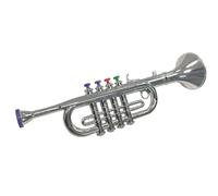 Trompeta para -Trompette Juguete Musical para Instrumentos de Viento para con 4 Teclas de Color, Juguetes de Educación Temprana de Sonido Fuerte