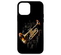Trompeta Partitura Trompetista Trompetista Carcasa para iPhone 12 mini