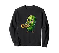 Trompeta Pepinillo Sonriente Divertido Sudadera