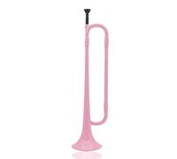 Trompeta principiante Abdominales BB Key Bugle Cavalry Trumpet Música Instrumentos Musicales Para Niños Principiante Orquesta Escuela Banda Escolar Trompeta Latón (Color : Pink)