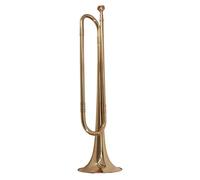 Trompeta principiante B Llamada De Bugle Plana Material De Latón De La Trompeta Con Boquilla Para La Banda De La Escuela Cavalería Principiante Orquesta Militar Trompeta Latón