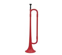 Trompeta principiante B Platea Cavalería De Cavalería De La Palidez De Plástico Respetuoso Con El Medio Ambiente Con La Boquilla Para El Estudiante De La Escuela De Banda Trompeta Latón (Color : Crim