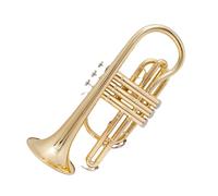 Trompeta Principiante Corneta De Metal En Si Bemol Instrumento Para Principiantes Y Profesionales.