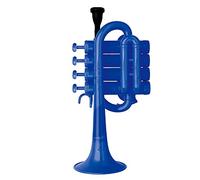 Trompeta principiante Instrumento de latón de trompeta de triple de plástico en plana B para principiantes para probar el nivel de rendimiento profesional Trompeta Latón (Color : 2)