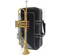 Trompeta principiante Instrumento De Trompeta De Tres Tonos, Bugle, B Plana, Adecuado Para Principiantes, Pioneros Jóvenes Y Equipo De Tambor Professional. Trompeta Latón (Color : 4)