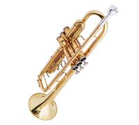 Trompeta Principiante Trompeta De Tres Notas En Clave B Adecuada Para Que Los Principiantes Aprendan A Tocar Instrumentos De Metal Profesionales En La Banda.