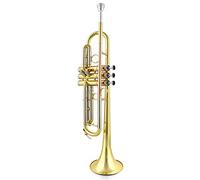 Trompeta principiante Tubo De Boquilla De Bronce De Fósforo Tubo De Latón Tubo Body B Plano Trompeta Instrumento Musical Trompeta Latón