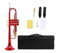 Trompeta profesional Instrumento De Latón Trompeta Abajo B-tune Cuerpo De Latón Llave Dorada Principiantes Tocan Trompeta (Color : 03)