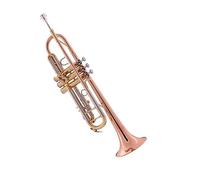 Trompeta profesional Instrumento De Trompeta Para Principiantes, Estudiante B Plano, Banda Profesional, Trompeta, Instrumento De Latón (Color : 03)