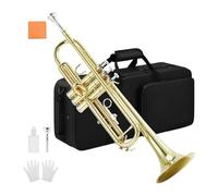 Trompeta Profesional Latón Dorado Trompeta Tubo De Soldadura Mecánica Digital La Música Adopta Instrumentos Musicales De Latón