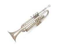 Trompeta profesional Trompeta De Tono Dorado B Plano Estudiante Profesional Tocando Instrumento De Trompeta De Latón Dorado Lacado