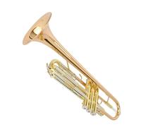 Trompeta profesional Trompeta Profesional Para Estudiantes, Varilla De Soplado De Cobre De Fósforo Plano B, Instrumento De Trompeta De Dos Colores