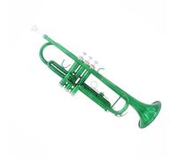 Trompeta Sib Si Bemol Material Latón Color Trompeta Instrumento Musical Traer Guantes Trompeta Profesional