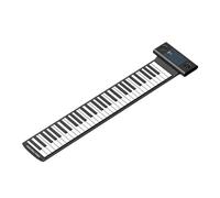 Trompeta Teclado De Silicona De Piano Enrollado A Mano De 61 Teclas Para Principiantes Teclado Electrónico Profesional