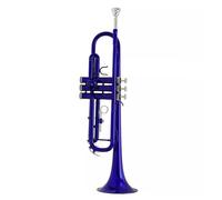 Trompeta Trompeta Profesional Azul Si Bemol Principiante Aprendiendo A Tocar Instrumentos