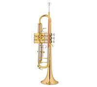 Trompetas B-Flat Monel Piston Phosphor Bronce Boquilla Profesional Escuela Music Equipo Instrumento trompeta