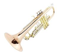 Trompetas B Flat Trumpet Brass Body Es Adecuado Para Principiantes Para El Rendimiento De La Banda Profesional De Juego Instrumento trompeta