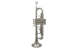Trompetas B Piso Principiante General Brass Brass Brass Band Band Band Band Instrumento trompeta (Color : Silver)