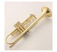 Trompetas BB Trumpet Gold Lacques Music Instruments Profesional Trompetas Estudiante Incluido Caso Accesorios Para Boquillas Instrumento trompeta