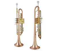 Trompetas El Instrumento De Trompeta B-Flat Es Adecuado Para Principiantes/Examen De Clasificación/SOLO/BANDA DE VIENTO Instrumento trompeta