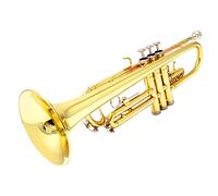 Trompetas Instrumento De Trompeta En B Plana Instrumento trompeta (Color : Gold)