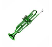 Trompetas para estudiantes principiantes Instrumento De Trompeta Verde Bb Trompeta Profesional De Acero Inoxidable Instrumento Musical Para Principiantes