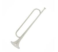 Trompetas para estudiantes principiantes Trompeta Retro En Si Bemol Instrumento Musical De Latón Trompeta Juvenil Para Orquesta De Banda Escolar(Silver)