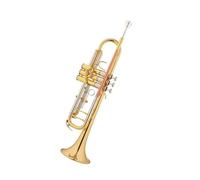 trompetas profesionales Instrumento de trompeta B plano Monel pistón fósforo bronce boquilla equipo de música escolar profesional