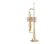 trompetas profesionales Instrumento de trompeta con boquilla de bronce fosforado en si bemol para principiantes para interpretar una orquesta profesional
