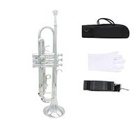 Trompetas Trompeta BB B Flat Durable Brass Trompeta Instrumento trompeta