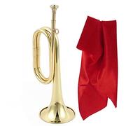 Trompetas Trompeta Cobre Bugle Retro Latón Trompeta Exquisito Práctico Instrumento Musical Para Estudiantes De Escuela Practicar Instrumento trompeta