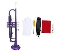 Trompetas Trompeta De Latón BB Estándar Con Correas De Caja Fuerte Guantes De Boquilla Limpieza De Guantes Para Estudiantes Principiantes Instrumento trompeta (Color : 9)