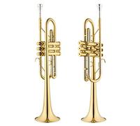 Trompetas Trompeta De Oro Laca Plana Instrumento trompeta
