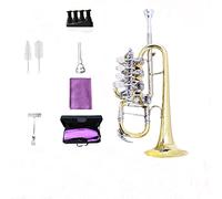 Trompetas Trompeta Profesional Con Cuatro Llaves Planas B-Flat Treble Trompet Instrumento trompeta