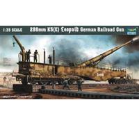 TROMPETER 00207 MAQUETA DE FERROCARRIL CAÑÓN LEOPOLD 280MM K5 (E) 1/35