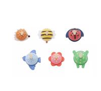 Trompo de madera con estampado animal - varias opciones