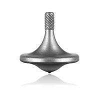 Trompo de Titanio de precisión, Tiempo de Giro Largo> 10 Minutos, Equilibrio, Resistente al Desgaste, Resistente a Las caídas, no se oxida (Thunder Lavado a Piedra Gris)