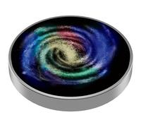 Trompo Estrellado Mini Luminoso Acero Inoxidable Alivio del Estrés Trompo Pulido Trompos Portátiles para Adultos Niños Cumpleaños, Estilo2