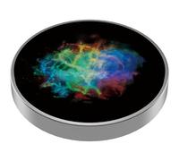 Trompo Estrellado Mini Luminoso Acero Inoxidable Alivio del Estrés Trompo Pulido Trompos Portátiles para Adultos Niños Cumpleaños, Estilo 1