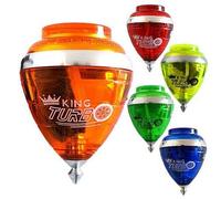 TROMPOS Cometa Peonza King Turbo se envía en Color Aleatorio