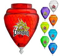 TROMPOS COMETA Turbo Dragón Peonza Turbo Dragón Sin Blister, Trompo De Punta Giratoria, Envío 1 Unidad de Color Aleatorio