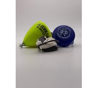 TROMPOS SPACE Gerardo Montero y Javi De María Saturno Roller Amarillo + Cuerda Regalo, Color, Mediano (SRAMCUER)