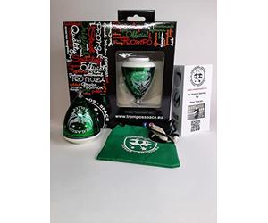 trompos space- Pegasus Roller Gerardo Montero y Javi De María Peonza, Color Verde, Mediano (PRVCU)